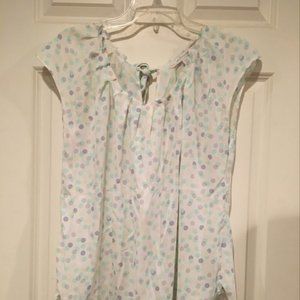 LC Lauren Conrad Dot Blouse